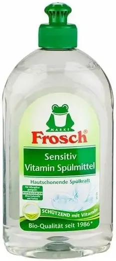Frosch Sensitiv Vitamin Spulmittel бальзам для мытья посуды (500 мл)