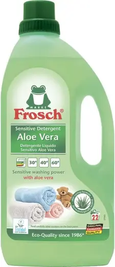 Frosch Sensitive Detergent Aloe Vera средство жидкое для стирки (1.5 л)