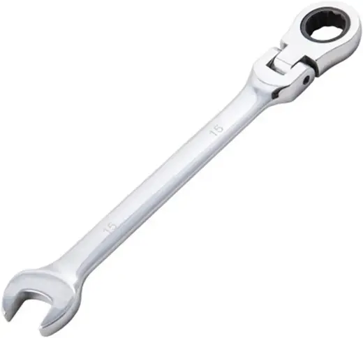Beorol ключ комбинированный с поворотной трещоткой (15 мм)