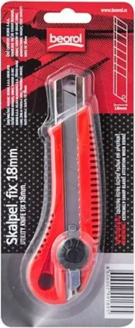 Beorol нож пистолетный с винтовым фиксатором ширина 18 мм