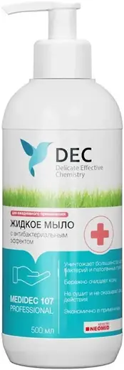 DEC Professional Medidec 107 жидкое мыло с антибактериальным эффектом (500 мл)