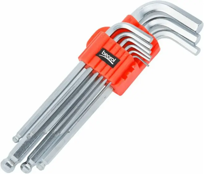 Beorol набор ключей шестигранных с шаром удлененные (1.5-10 мм)