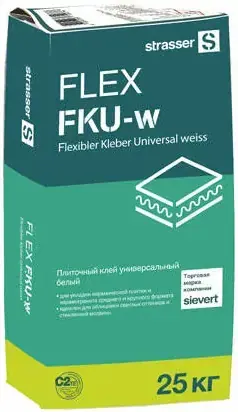 Strasser Flex FKU-W клей плиточный универсальный (25 кг)