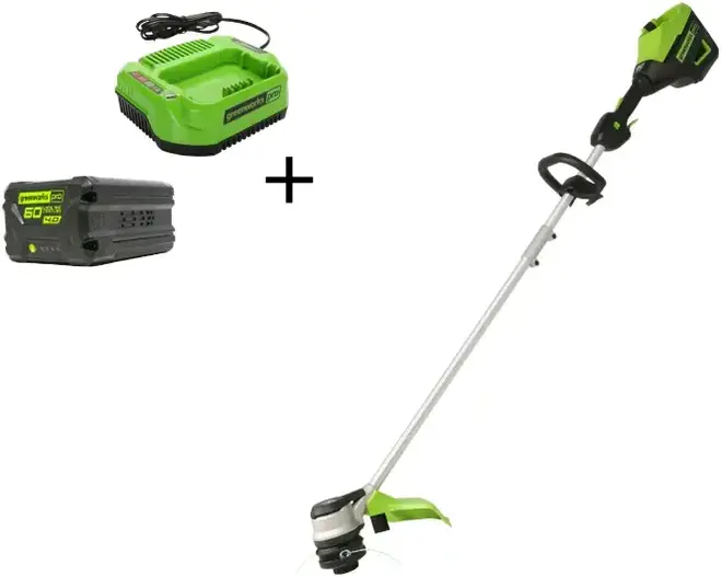 Greenworks GD60LTK4 триммер аккумуляторный №2108307UB