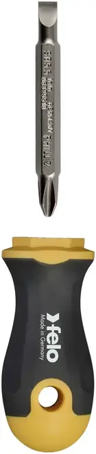Felo Ergonic Stubby отвертка с двухсторонней битой