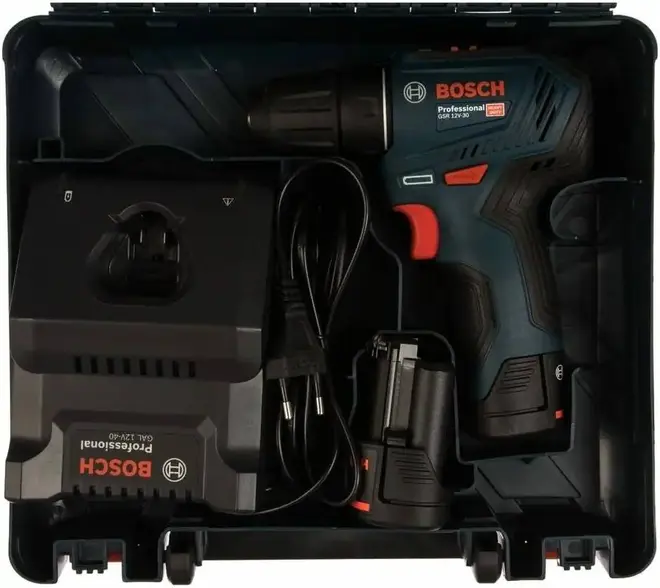 Bosch Professional GSR 12V-30 дрель-шуруповерт аккумуляторная (12 В) №06019G9000