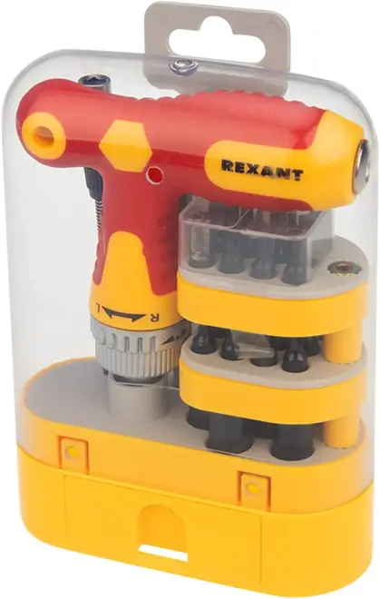 Rexant Kranz набор отверток с битами в органайзере (28 предметов)