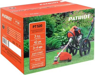 Патриот PT 520 триммер колесный