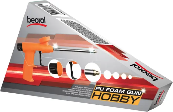 Beorol пистолет для монтажной пены облегченный корпус