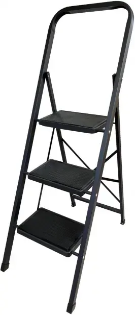 Алюмет MK стремянка стальная широкие ступени (1.29 м /3 ст)