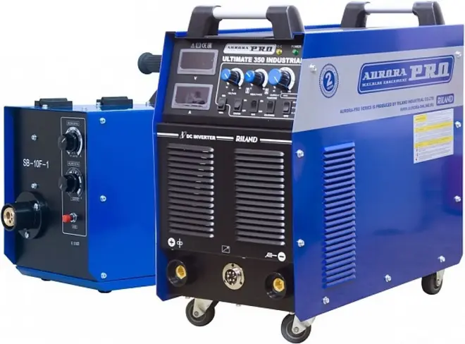Аврора Pro Ultimate 350 сварочный инверторный индустриальный полуавтомат (12800 Вт)