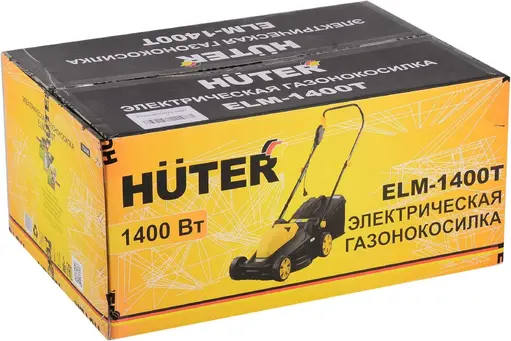 Huter ELM-1400T газонокосилка электрическая (1400 Вт 35 л) №70/4/6