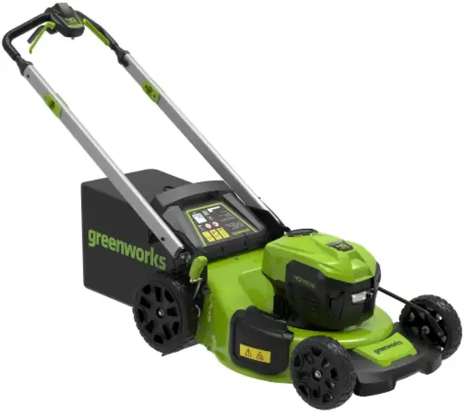 Greenworks GD40LM48SPK4 газонокосилка аккумуляторная (55 л) №2517407UB