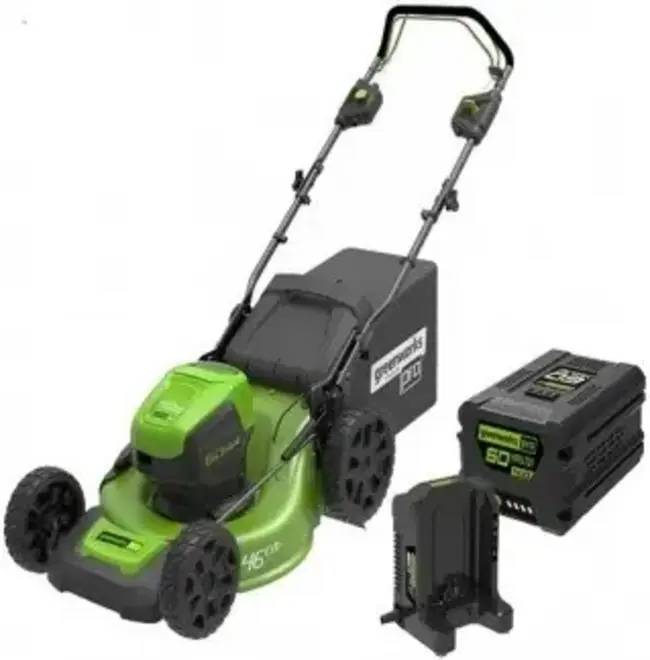 Greenworks GD60LM46HPK4 газонокосилка аккумуляторная (60 л) №2502807UB