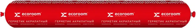 Ecoroom AS-11 герметик акриловый для межпанельных швов (600 мл)