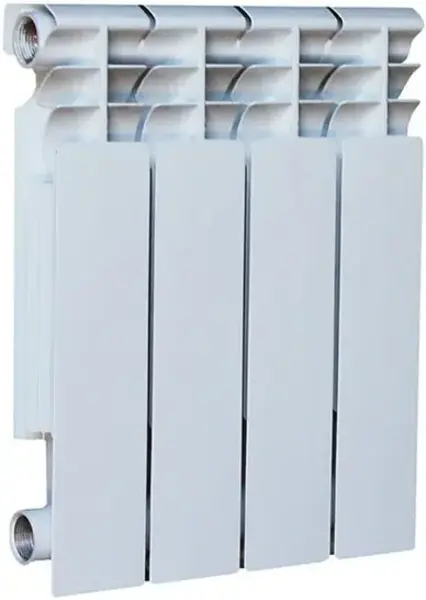 Oasis радиатор биметаллический 350/80 4 секции белый