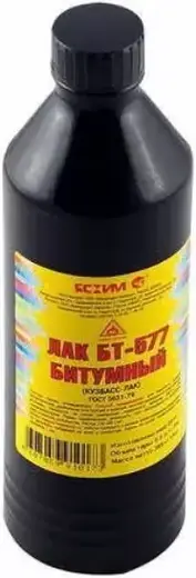 Ясхим БТ-577 Кузбасс-Лак лак битумный (500 мл)