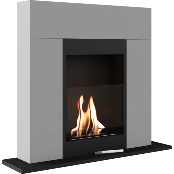 Kratki Whiskey 2 биокамин стальной гранит