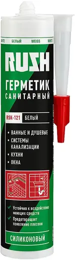 Rush RSK-121 герметик силиконовый санитарный (240 мл)