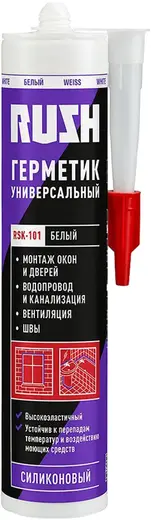 Rush RSK-101 герметик силиконовый универсальный (240 мл)