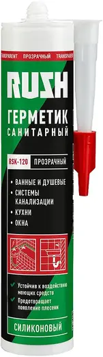 Rush RSK-120 герметик силиконовый санитарный (240 мл)
