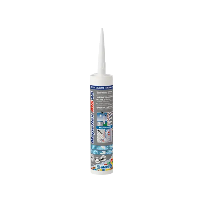 Mapei Mapeflex MS45 однокомпонентный герметик и клей (300 мл) кристалл