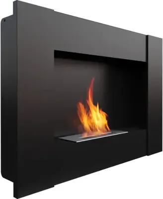 Kratki Bravo 2 биокамин стальной черный