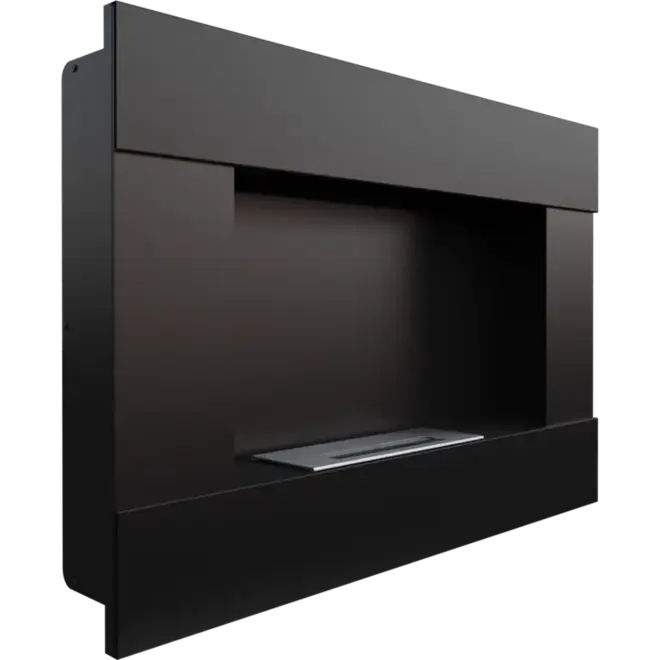 Kratki Bravo биокамин стальной черный