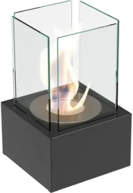 Kratki Tango 2 биокамин стальной черный, TUV