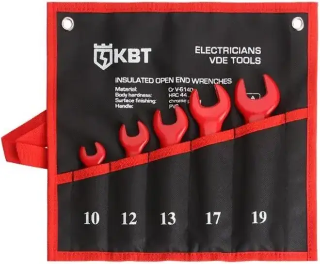 КВТ Эксперт НИИ-20 набор ключей диэлектрических однорожковых (10-19 мм)