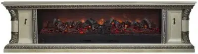 Glenrich Георгия каминокомплект классический Premier S130 слоновая кость