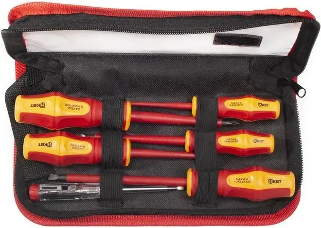 КВТ Профи НИО-06-S набор отверток диэлектрических (6 предметов)