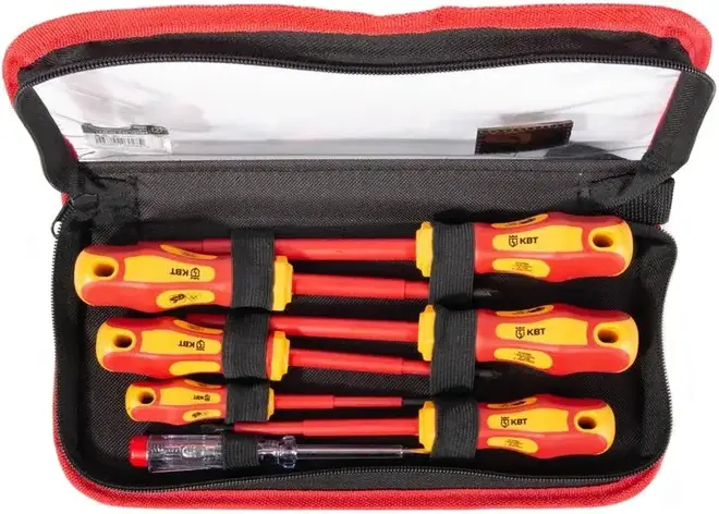 КВТ Профи НИО-07 набор отверток диэлектрических (7 предметов)