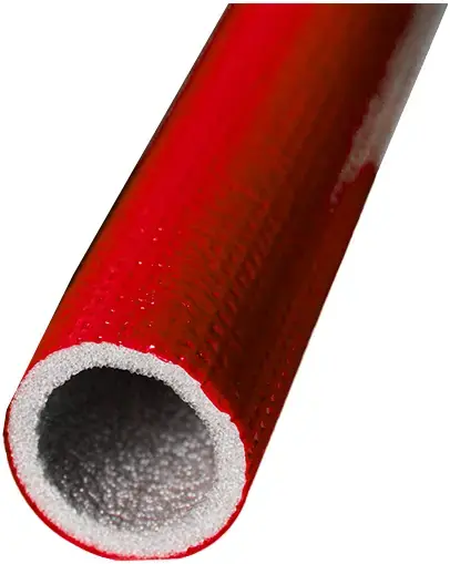 Millennium Protect трубка из вспененного полиэтилена (d22/4 мм 10 м) круглое с отверстием красная