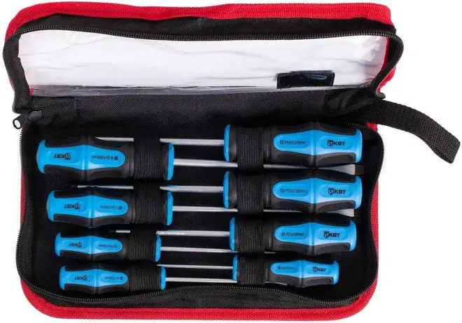 КВТ Мастер НО-08 набор отверток (8 предметов)