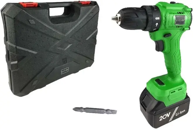 Zitrek Greenpower 20 Pro дрель аккумуляторная бесщеточная (2 * 4 Ач) №063-4061