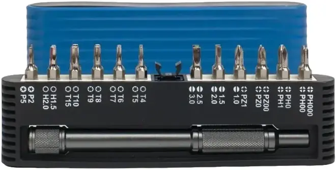 КВТ Мастер НБ-25 Мини набор отверток с битами (1 отвертка-рукоятка + 24 бита)