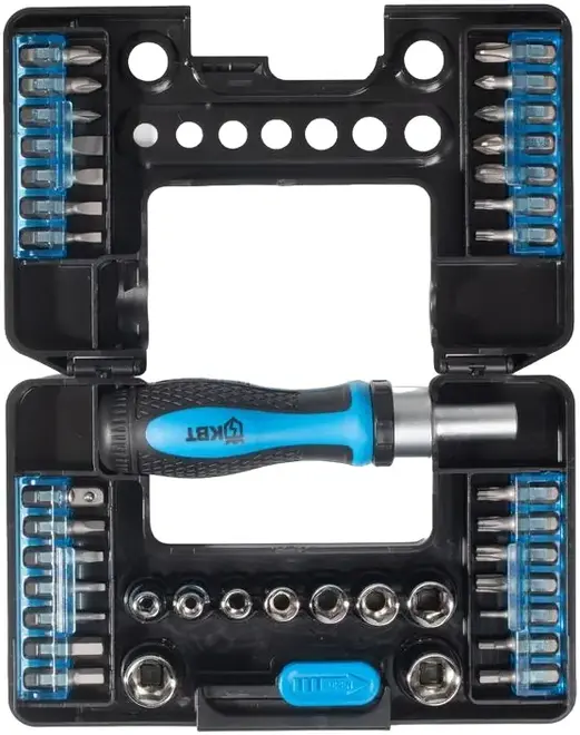 КВТ Мастер НБ-38 набор отверток с битами (47 предметов)