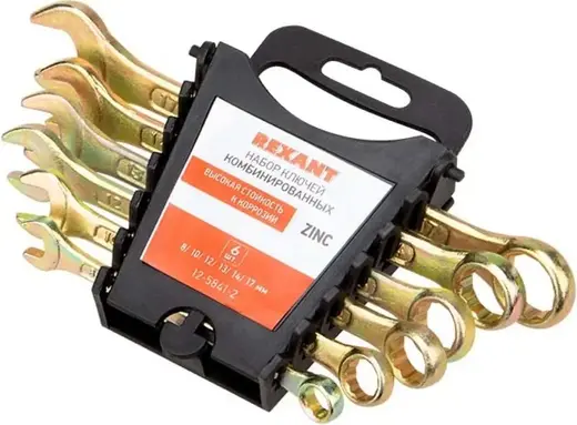 Rexant набор ключей комбинированных (8-17 мм)