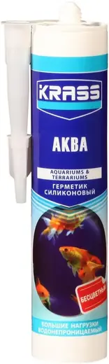 Krass Аква герметик для аквариумов водонепроницаемый (300 мл) бесцветный