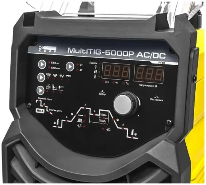 Кедр Multitig-5000P AC/DC инвертор сварочный (17600 Вт)