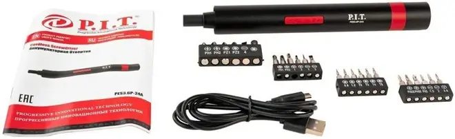 P.I.T. PES3.6P-24A отвертка аккумуляторная (3.6 В)