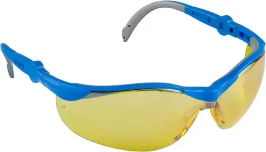 Зубр Профессионал Прогресс 9 очки защитные (открытый тип) желтый