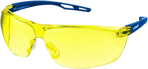 Зубр Профессионал Болид очки защитные (открытый тип) желтые