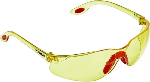 Зубр Спектр 3 очки защитные (открытый тип) желтые