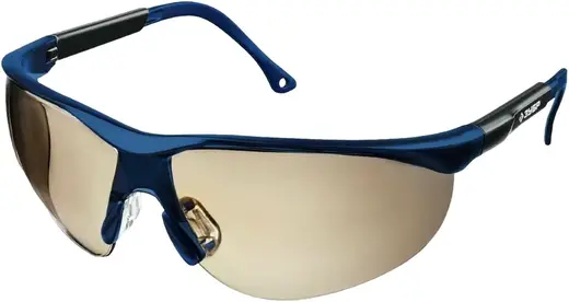 Зубр Профессионал Прогресс очки защитные (открытый тип) серые
