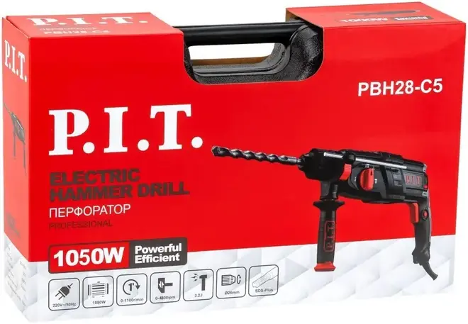 P.I.T. PBH28-C5 перфоратор (1050 Вт)