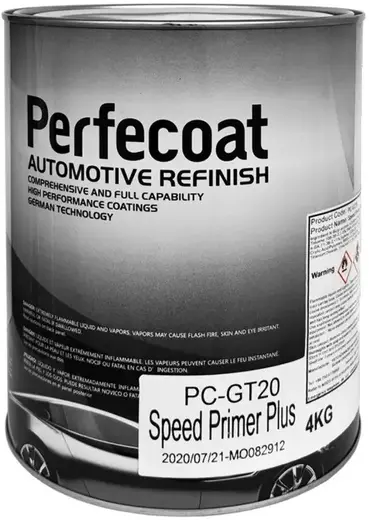 Perfecoat Speed Primer Plus грунт акриловый быстросохнущий не шлифуемый мпм (4 кг) белый