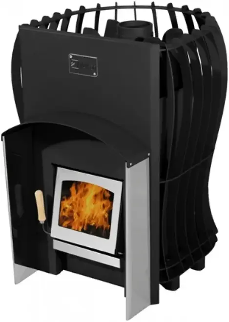 Вулкан Этна 26 Премиум печь банная стекло