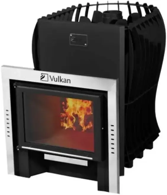 Вулкан Этна 26 Премиум печь банная панорама